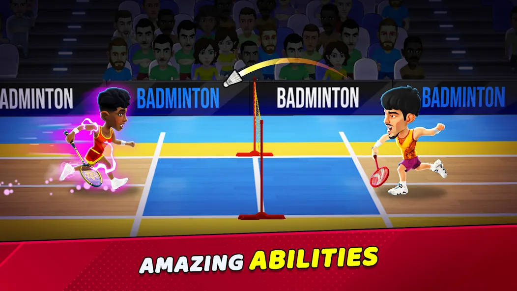 Скачать взломанную Badminton Clash 3D (Бадминтон Клаш 3D)  [МОД Много денег] — стабильная версия apk на Андроид screen 3