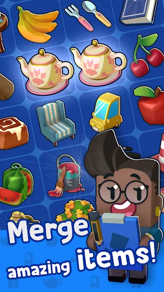 Взлом Merge Mayor — Match Puzzle (Мэрдж Мэер)  [МОД Много денег] — последняя версия apk на Андроид screen 4