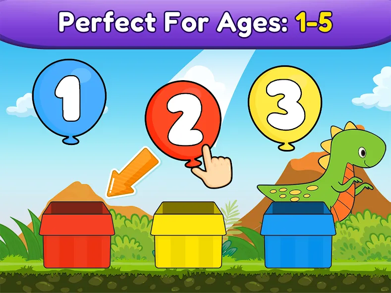 Скачать взлом Balloon Pop Kids Learning Game  [МОД Бесконечные деньги] — стабильная версия apk на Андроид screen 4