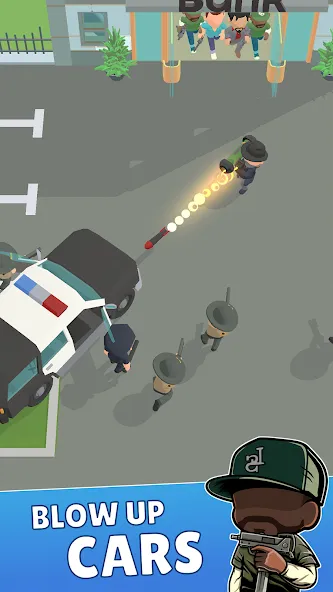 Взлом Merge Gangster Heist vs Police (Мердж Гангстер Хейст)  [МОД Mega Pack] — последняя версия apk на Андроид screen 5