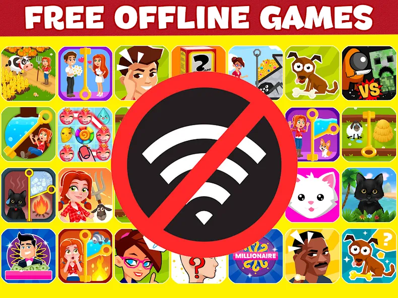 Скачать взломанную Offline Games: don't need wifi  [МОД Много монет] — последняя версия apk на Андроид screen 5