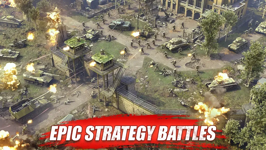 Взлом Heroes of War: Idle army game (Герои войны)  [МОД Unlimited Money] — последняя версия apk на Андроид screen 5