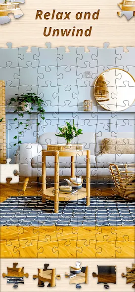 Скачать взломанную Jigsaw Premium Puzzles HD (Джигсоу)  [МОД Все открыто] — последняя версия apk на Андроид screen 4