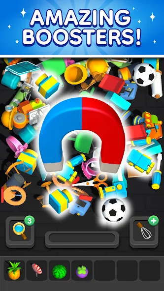 Взлом Match 3D — Tile Triple Puzzle (Матч 3Д)  [МОД Unlocked] — последняя версия apk на Андроид screen 3