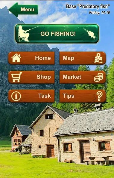 Взлом Fishing Baron — fishing game  [МОД Бесконечные деньги] — полная версия apk на Андроид screen 1