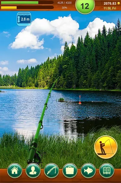 Взлом Fishing Baron — fishing game  [МОД Бесконечные деньги] — полная версия apk на Андроид screen 2