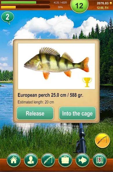 Взлом Fishing Baron — fishing game  [МОД Бесконечные деньги] — полная версия apk на Андроид screen 3