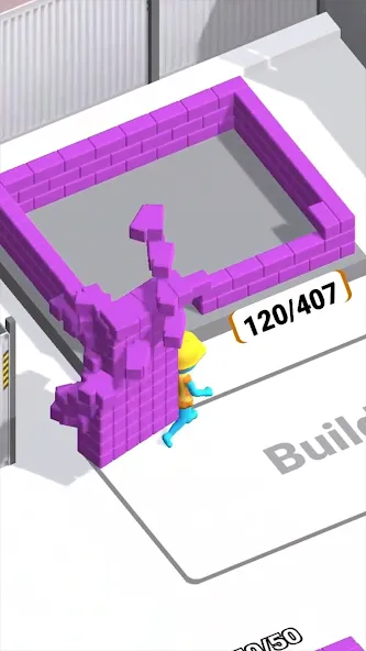 Скачать взломанную Pro Builder 3D (Про Билдер 3Д)  [МОД Все открыто] — последняя версия apk на Андроид screen 1