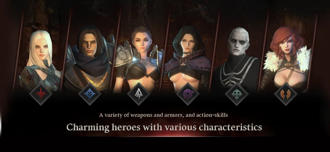 Скачать взломанную Dark Throne : The Queen Rises (Дарк Трон)  [МОД Unlocked] — последняя версия apk на Андроид screen 4