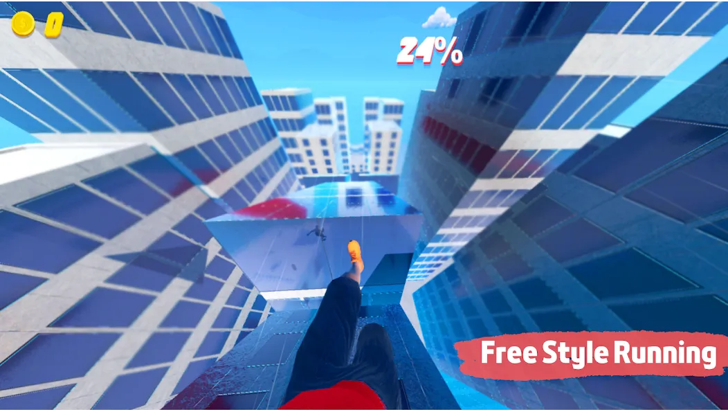 Скачать взломанную Rooftop Run (Руфтоп Ран)  [МОД Mega Pack] — стабильная версия apk на Андроид screen 3