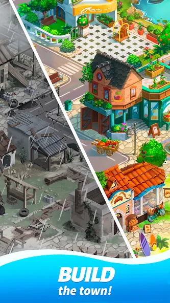 Скачать взлом Travel Town — Merge Adventure (Трэвел Таун)  [МОД Unlimited Money] — стабильная версия apk на Андроид screen 3