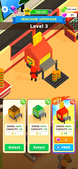 Взломанная Burger Please!  [МОД Все открыто] — последняя версия apk на Андроид screen 3