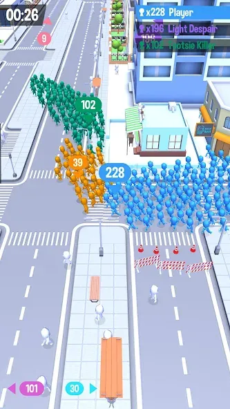 Скачать взлом Crowd City (Крауд Сити)  [МОД Unlocked] — последняя версия apk на Андроид screen 1