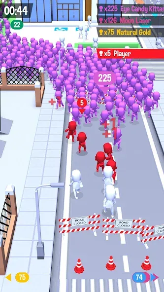 Скачать взлом Crowd City (Крауд Сити)  [МОД Unlocked] — последняя версия apk на Андроид screen 2