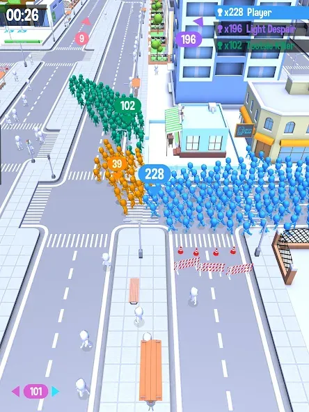 Скачать взлом Crowd City (Крауд Сити)  [МОД Unlocked] — последняя версия apk на Андроид screen 5