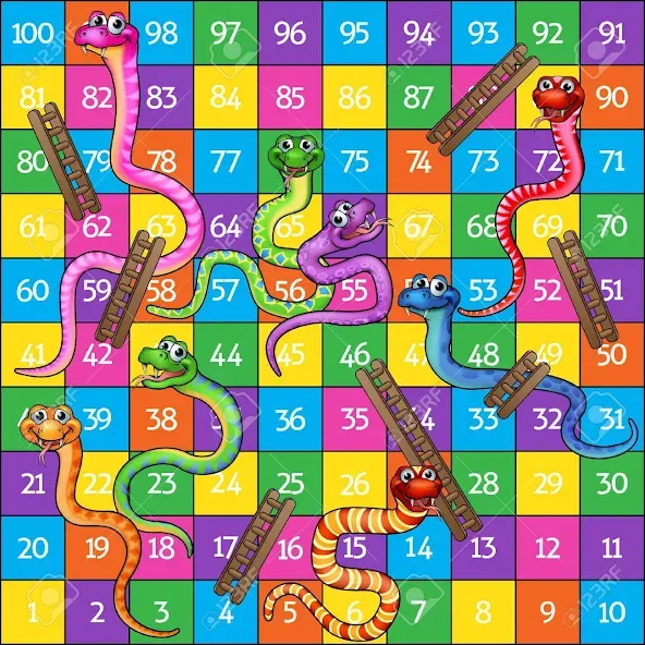 Скачать взлом Snake and ladder (Змеи и лестницы)  [МОД Бесконечные деньги] — последняя версия apk на Андроид screen 4