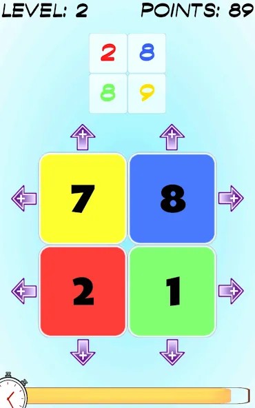 Взлом Squademath — numbers challenge (Скуадематх)  [МОД Меню] — полная версия apk на Андроид screen 1