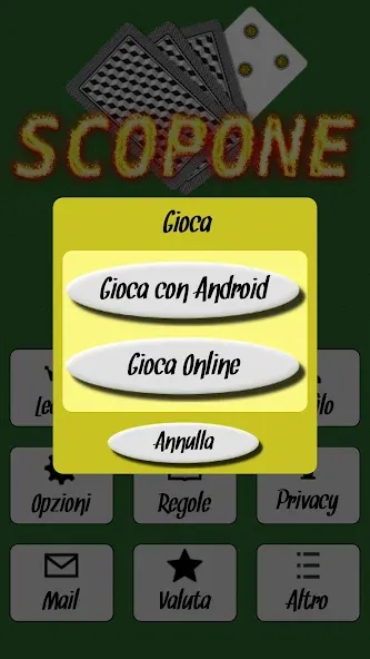 Скачать взлом Scopone (Скопоне)  [МОД Menu] — последняя версия apk на Андроид screen 2