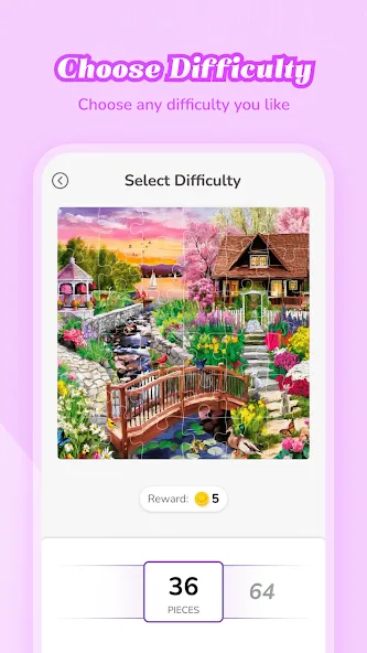 Скачать взлом Fantasy Jigsaw — HD Puzzle (Фэнтези Пазл)  [МОД Menu] — последняя версия apk на Андроид screen 2