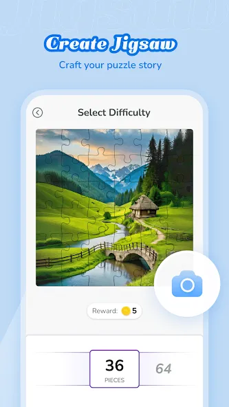 Скачать взлом Fantasy Jigsaw — HD Puzzle (Фэнтези Пазл)  [МОД Menu] — последняя версия apk на Андроид screen 5