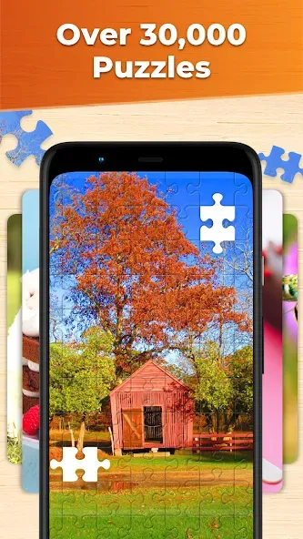 Скачать взлом Jigsaw Puzzles HD Puzzle Games  [МОД Меню] — стабильная версия apk на Андроид screen 2