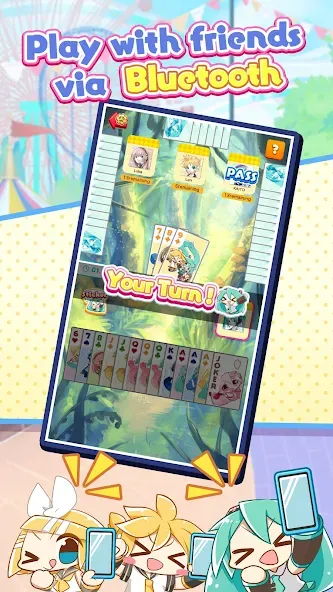 Скачать взломанную Hatsune Miku Tycoon (Хацуне Мику Тайкун)  [МОД Unlimited Money] — стабильная версия apk на Андроид screen 2