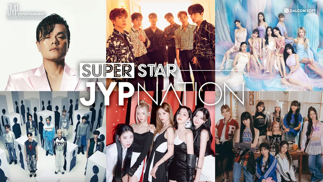 Скачать взлом SUPERSTAR JYPNATION (УПЕРСТАР НЭЙШН)  [МОД Все открыто] — стабильная версия apk на Андроид screen 1