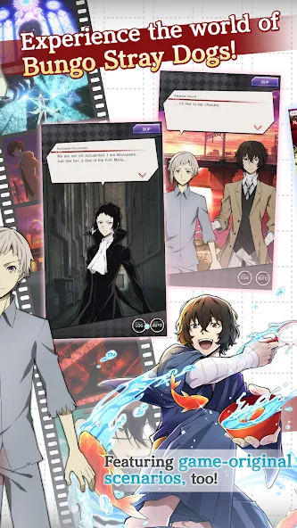 Скачать взлом Bungo Stray Dogs: TotL (Бунго Бродячие псы)  [МОД Бесконечные деньги] — полная версия apk на Андроид screen 4