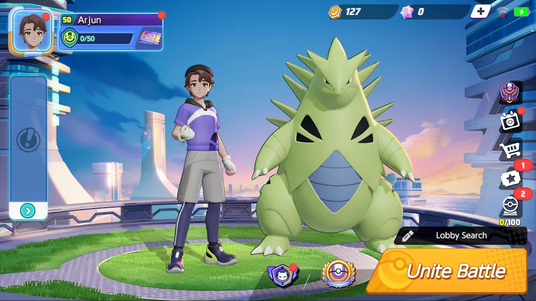 Скачать взломанную Pokémon UNITE  [МОД Много денег] — стабильная версия apk на Андроид screen 5