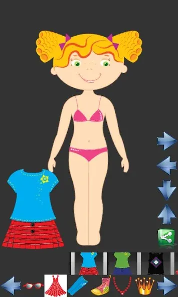 Взломанная Dress up Princess for kids  [МОД Unlocked] — полная версия apk на Андроид screen 1