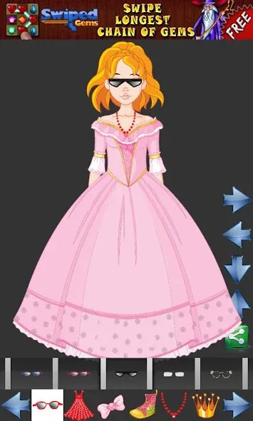 Взломанная Dress up Princess for kids  [МОД Unlocked] — полная версия apk на Андроид screen 5