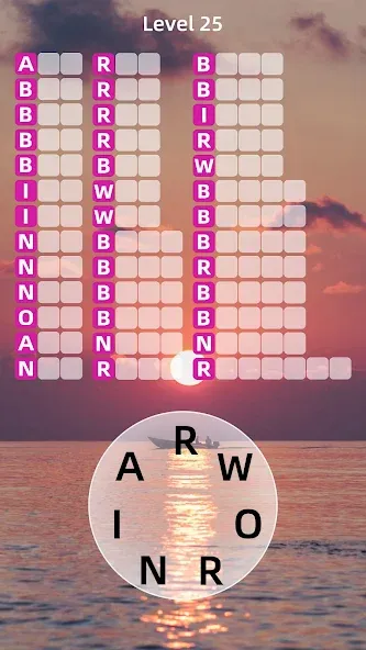 Скачать взломанную Zen Word® — Relax Puzzle Game (Зен Ворд)  [МОД Бесконечные монеты] — стабильная версия apk на Андроид screen 3