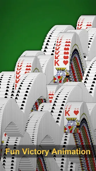 Взломанная Klondike Solitaire — Patience  [МОД Unlocked] — полная версия apk на Андроид screen 3