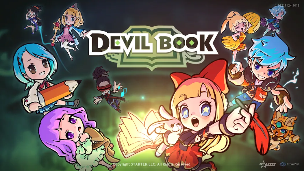 Взломанная Devil Book: Hand-Drawn MMO (Дэвил Бук)  [МОД Menu] — полная версия apk на Андроид screen 1