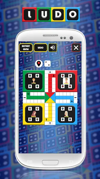 Скачать взлом Ludo Star — Classic King Ludo (Лудо Стар)  [МОД Menu] — стабильная версия apk на Андроид screen 5