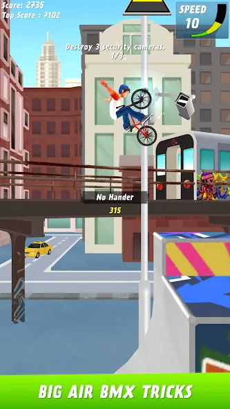 Скачать взломанную Max Air BMX (Макс Эйр БМХ)  [МОД Unlimited Money] — полная версия apk на Андроид screen 1