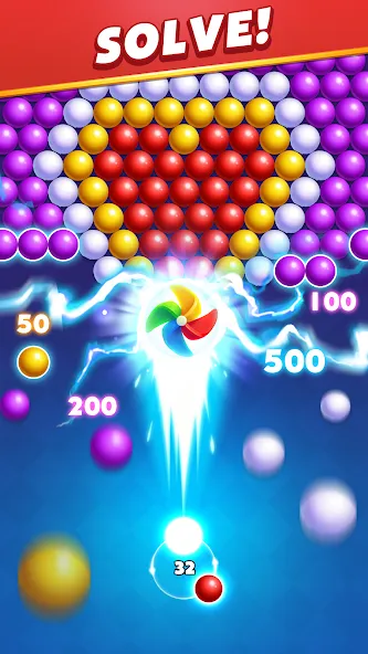 Скачать взлом Bubble Shooter Royal Pop  [МОД Меню] — стабильная версия apk на Андроид screen 4