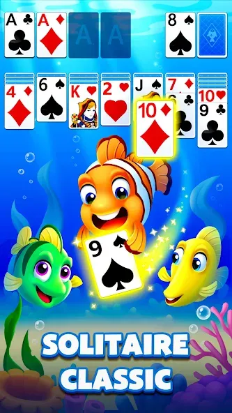 Взлом Solitaire Ocean  [МОД Unlocked] — последняя версия apk на Андроид screen 4