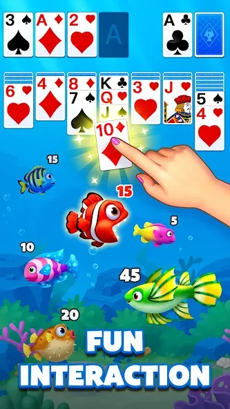 Взлом Solitaire Ocean  [МОД Unlocked] — последняя версия apk на Андроид screen 5