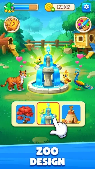 Скачать взлом Solitaire Zoo  [МОД Бесконечные деньги] — стабильная версия apk на Андроид screen 5