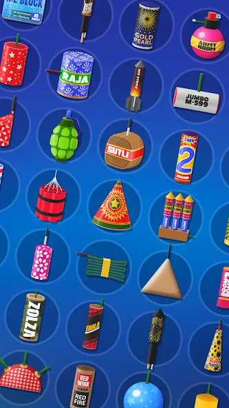 Взлом Diwali Firecrackers Simulator (Дивали Файркрекерс Симулятор)  [МОД Unlimited Money] — полная версия apk на Андроид screen 2