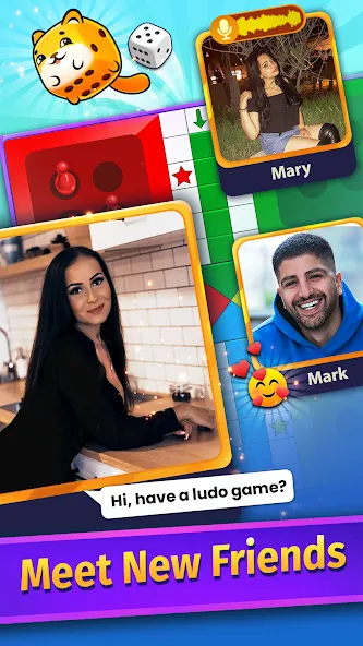 Скачать взлом Ludo Game COPLE — Voice Chat  [МОД Много монет] — полная версия apk на Андроид screen 3