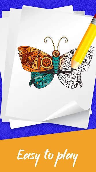 Скачать взлом Mandala Coloring Book Game (Мандала Книга раскрасок  Игра)  [МОД Unlocked] — стабильная версия apk на Андроид screen 2