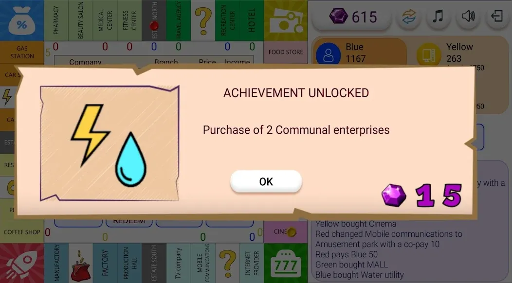 Взлом Monopolist Business Dice Board  [МОД Бесконечные монеты] — полная версия apk на Андроид screen 5