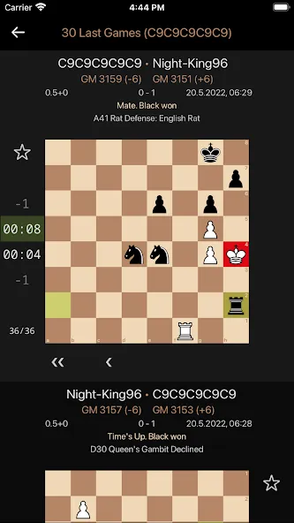 Скачать взломанную Lite lichess — Online Chess (Лит Личесс)  [МОД Unlocked] — стабильная версия apk на Андроид screen 5