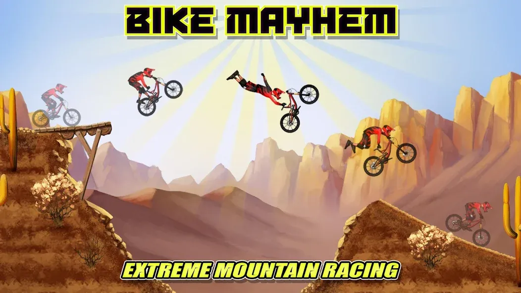 Взломанная Bike Mayhem Free (Байк Мейхем Фри)  [МОД Много монет] — стабильная версия apk на Андроид screen 5