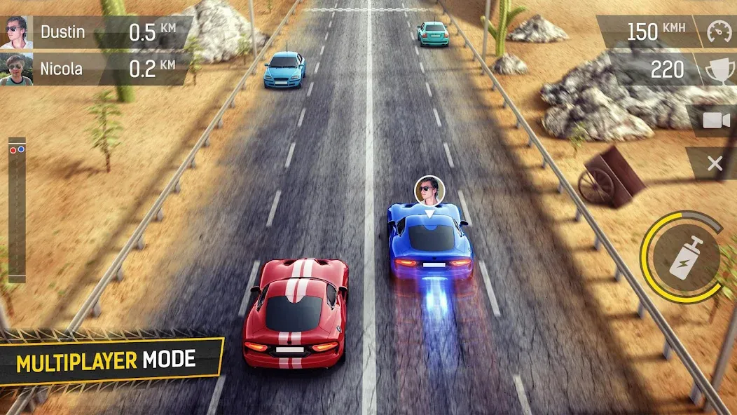 Скачать взлом Racing Fever (Рейсинг Фивер)  [МОД Unlocked] — полная версия apk на Андроид screen 2