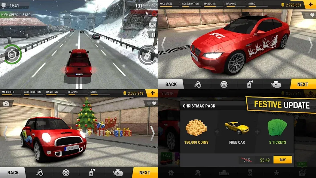 Скачать взлом Racing Fever (Рейсинг Фивер)  [МОД Unlocked] — полная версия apk на Андроид screen 4