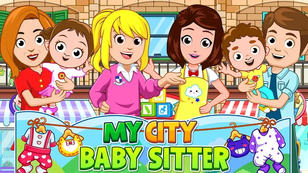 Скачать взломанную My City : Babysitter (Мой город)  [МОД Unlocked] — стабильная версия apk на Андроид screen 1