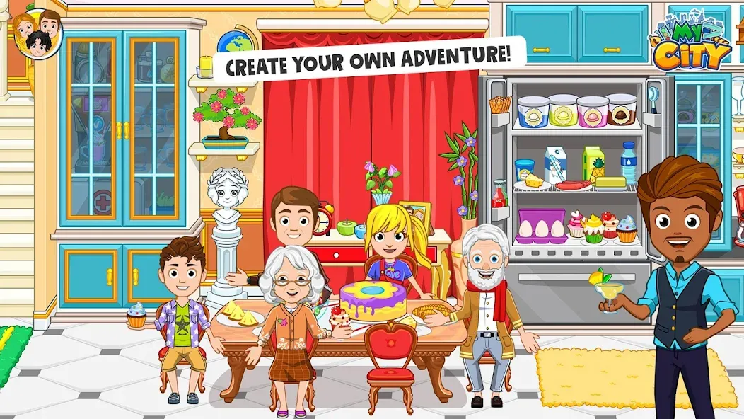 Взломанная My City : Grandparents Home (Мой город)  [МОД Mega Pack] — стабильная версия apk на Андроид screen 2